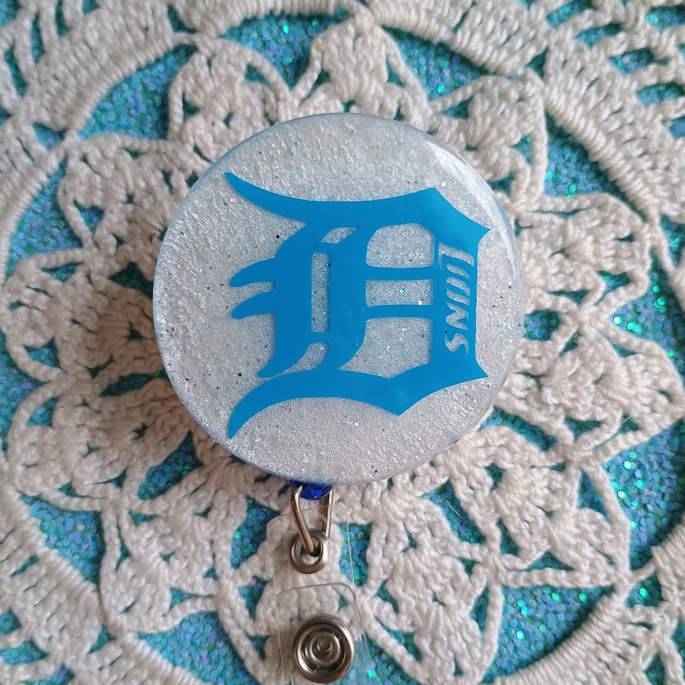 Detroit Lions badge reel